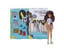 Muñeca MATTEL GAMES Castanha com curls world creatable