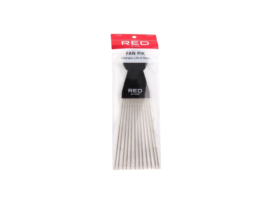 Abanico Profesional Pik Peineta Grande Beso Rojo