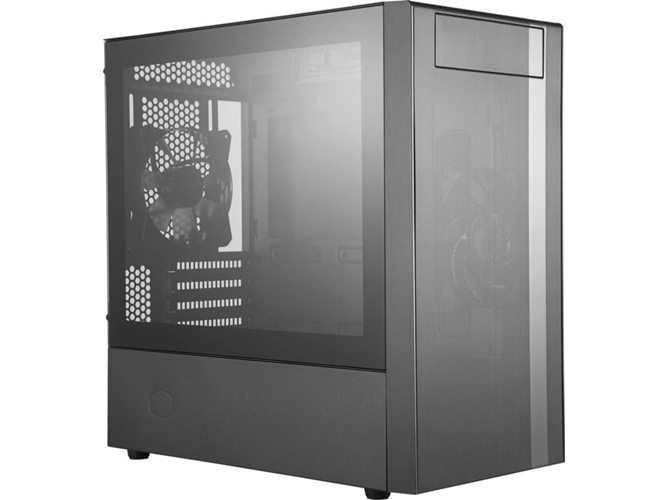 Caja PC COOLER MASTER NR400 (Mini ATX Tower - Negro)