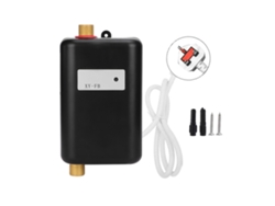 Calentador De Agua Inteligente Para Cocina Mini Rápido Con Luz Indicadora 3000w Negro