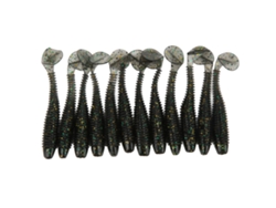 12 Señuelos Artificiales De Pvc Con Cola En T De 70 Mm Y 2,9 G, Con Aroma Atractivo, Para Pescar En Diversas Aguas.