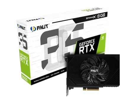 Tarjeta gráfica PALIT Nvida GeForce RTX 3050 StormX 8Go Mini ITX