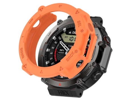 Funda protectora para reloj Amazfit T-Rex Ultra Armor Hollow (naranja)