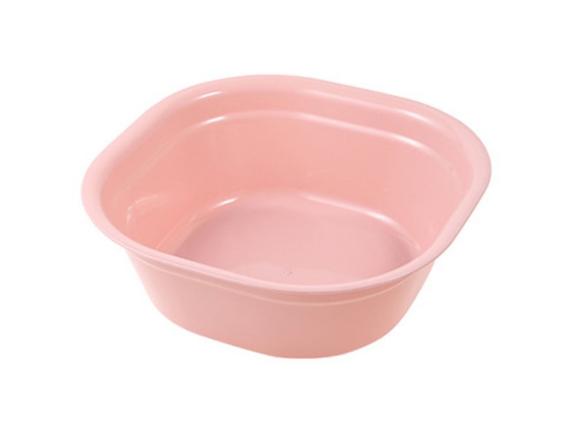 Lavabo rectangular grueso para lavar ropa y pies, pequeño