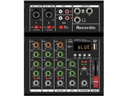 Consola De Dj Digital Portátil Profesional A4 Edge Con Mezcla Usb
