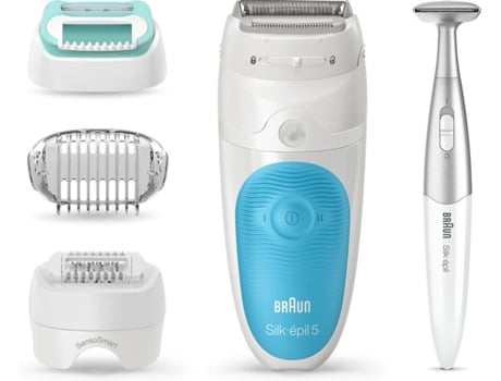 Depiladora BRAUN Silk Épil 5810 Plus (Arranque - Multi-zonas - Recargable)