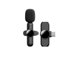 Micrófono de solapa inalámbrico Digitallab K3 Mini con conector tipo C para grabación de entrevistas de vlogs en vivo