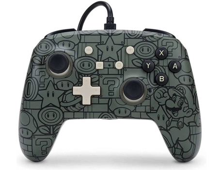 Mando Nintendo Switch POWERA Power-UP Mario Gris