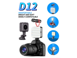 80 luces LED de video Iluminación para fotografía de 360° Batería recargable tipo C 2000 mAh CRI 95 2500 9000 K CHRUI
