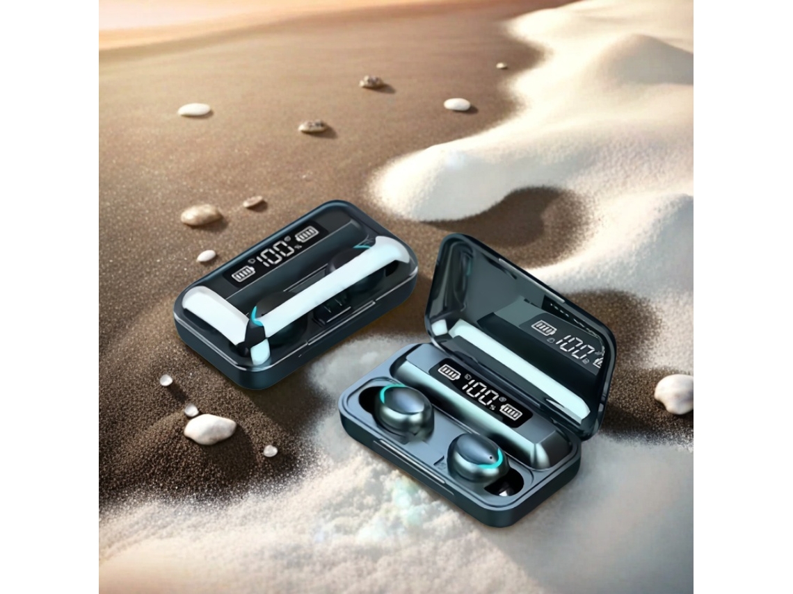 Los Nuevos Auriculares Bluetooth F9 Cuentan Con Graves Y Agudos Estéreo, Controles Táctiles Inalámbricos, Diseño Resistente Al Agua
