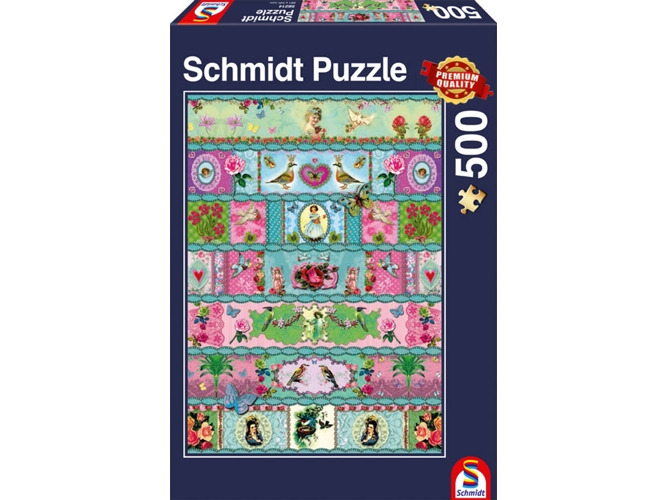 Puzzle SCHMIDT SPIELE Paradies-Banderolen (500 Piezas)