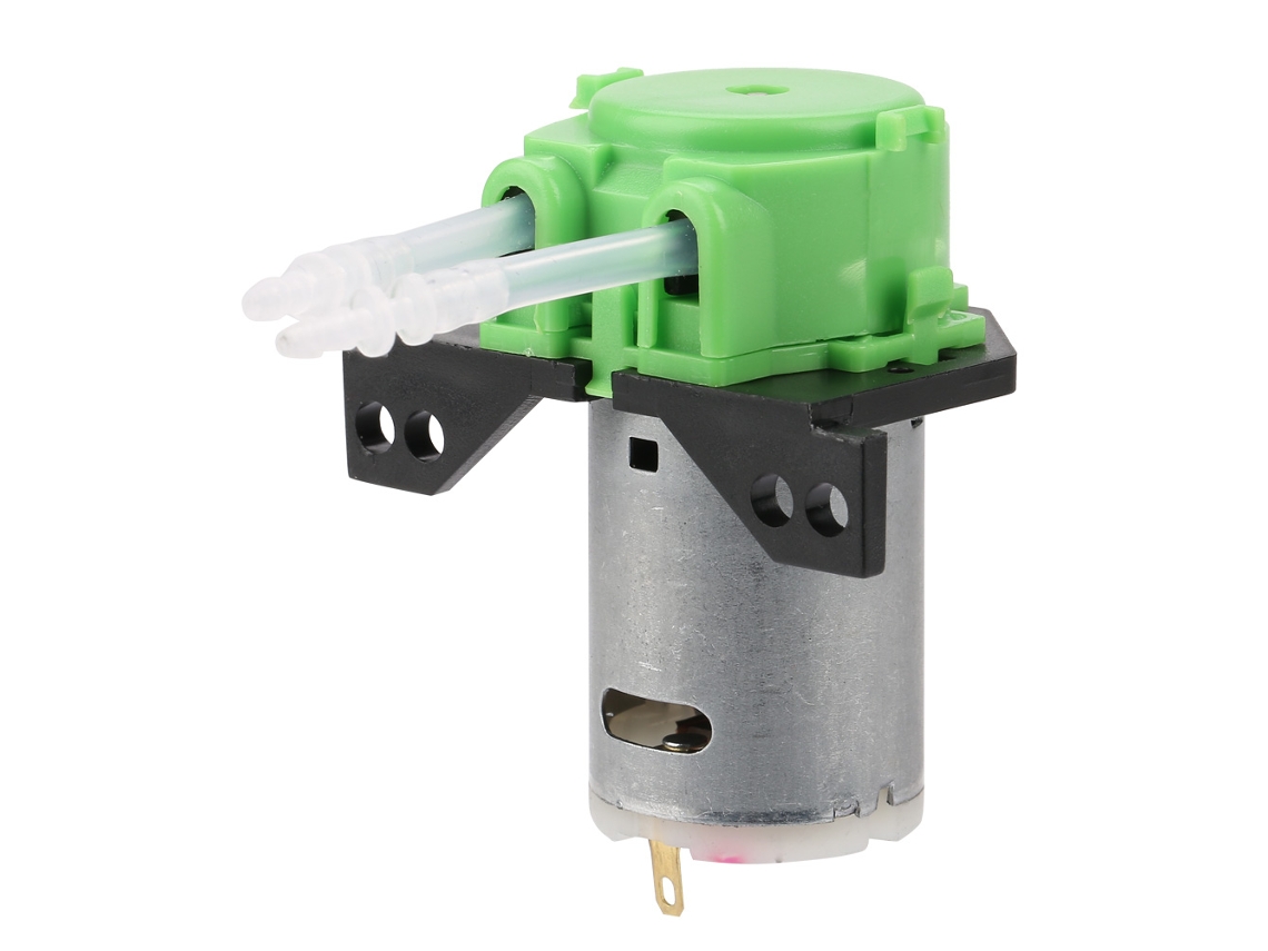 Bomba De Dosificación Peristáltica Diy Cabeza De Tubo Para Acuario Laboratorio Análisis Químico Verde 24v 2*4