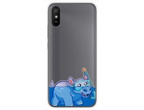 Carcasa Xiaomi Redmi 9A / 9AT TUMUNDOSMARTPHONE Dibujos Transparente Multicolor