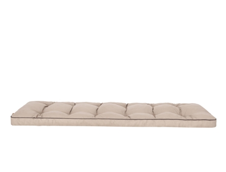 Cojín para banco de jardín con cojín grueso para uso en exteriores. Largo: 150cm, ancho: 50cm - Beige SALES CORE