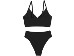 2026-traje De Bikini Para Mujer, Bikini Triangular Sexy De Color Sólido Con Copas Removibles