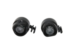 Piezas De Luces Led Para Zuecos, De Alto Brillo, Con Señal De Advertencia, Ipx5, Impermeables, Metálicas, Pintadas, Para Senderismo, Camping Y Camina