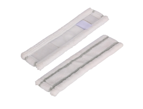 Almohadillas de trapo de microfibra de repuesto para limpiador de ventanas Karcher WV1 WV2 WV5, accesorios de piezas de almohadilla de fregado para...