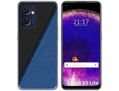 Carcasa Oppo Find X5 Lite 5G TUMUNDOSMARTPHONE Dibujos Cuero 02 Multicolor