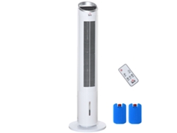 Ventilador De Torre Con Sistema De Refrigeración Por Agua, 60 W, Humidificación Y Temporizador De 8 Horas.