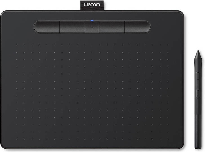 Tableta Gráfica WACOM Intuos S (Bluetooth - 152 x 95 mm - 2540 lpi)