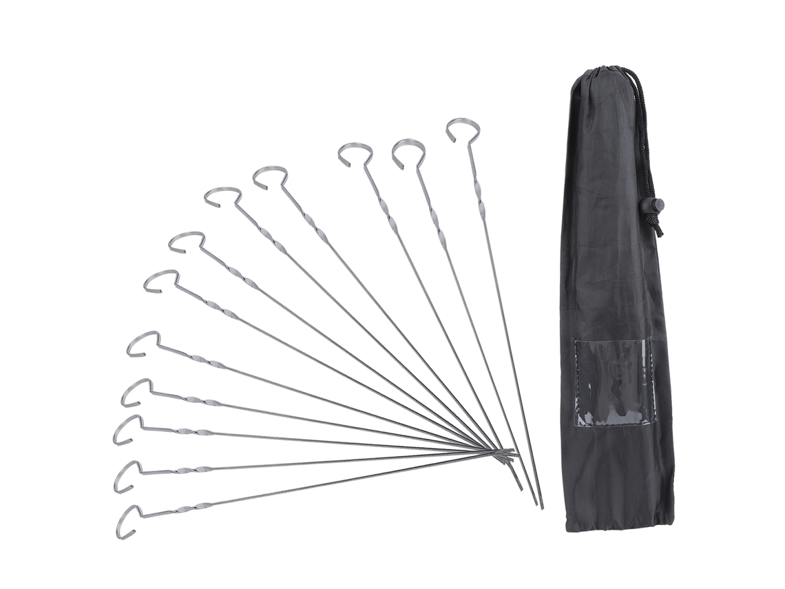 Juego de parrilla de acero inoxidable CHABERLU, 35 cm