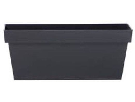 Maceta PROSPERPLAST Cube Case (Gris - 58.7 x 26.4 x 23.6 cm)