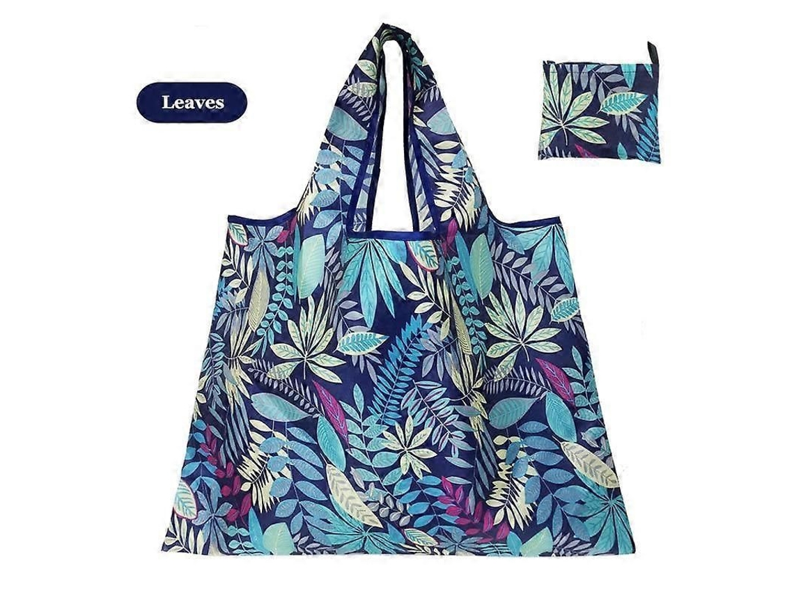 Bolso de hombro grande de tela Oxford gruesa, ecológico, reutilizable, portátil, plegable, bolso de compras para mujer. GOKOCO