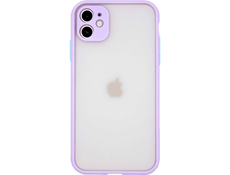 Carcasa Apple iPhone 11 DMOBILE Rígida Contraste TPU Morado