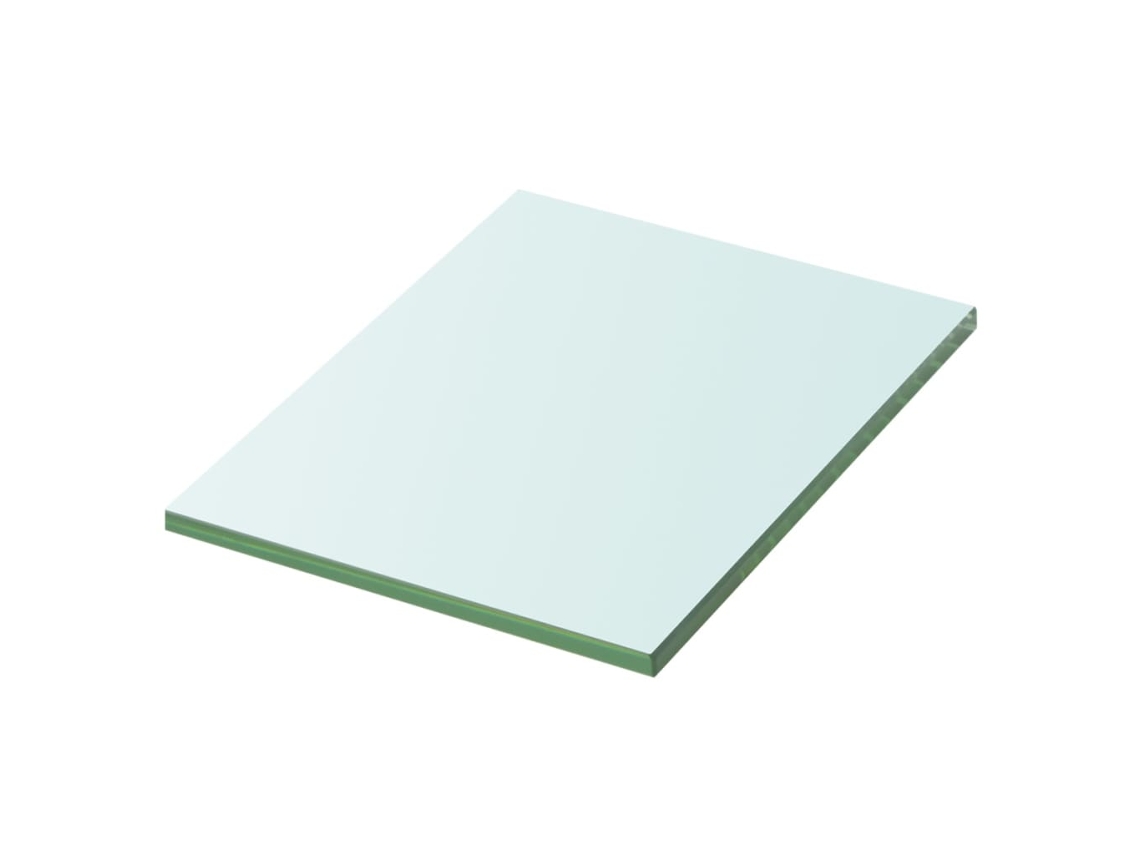 Estante de cristal transparente de 20 x 15 cm para decoración del hogar