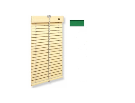 Persiana PVC Verde 57 x 85 cm