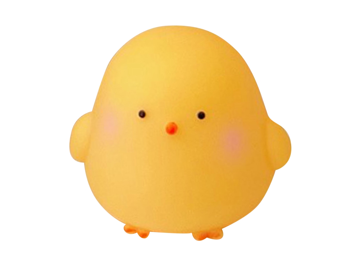 Bonita lámpara de noche infantil con forma de pollito amarillo CHABERLU