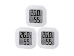 3pcs Termómetro Higrómetro Interior Digital Medidor Humedad Temperatura -50℃-70℃ 10%rh-99%rh Sensor