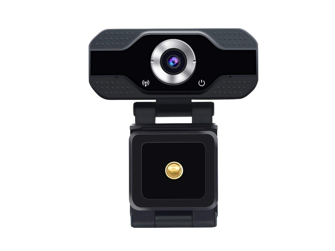 Webcam Hd 1080P Usb 2.0 Hd con Micrófono para Pc Negro YEMAESRE