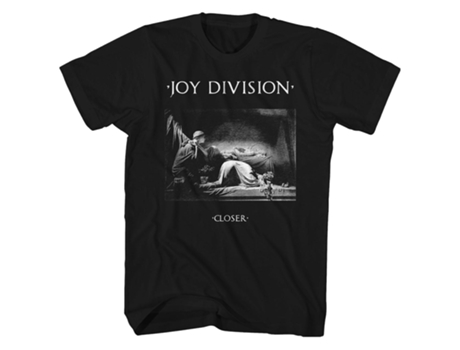 Camiseta ROCKINSTONE Joy Division Closer Álbum Arte Joy Division Camisa (XL)