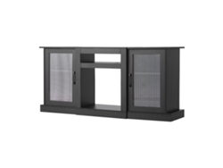 Mueble De Tv De Madera Succebuy 1470x370x685 Mm Para Tv De Hasta 1651 Mm, Negro