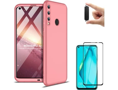 Carcasa, Protector y Soporte Huawei P40 Lite E Slim armor 360º Rosa