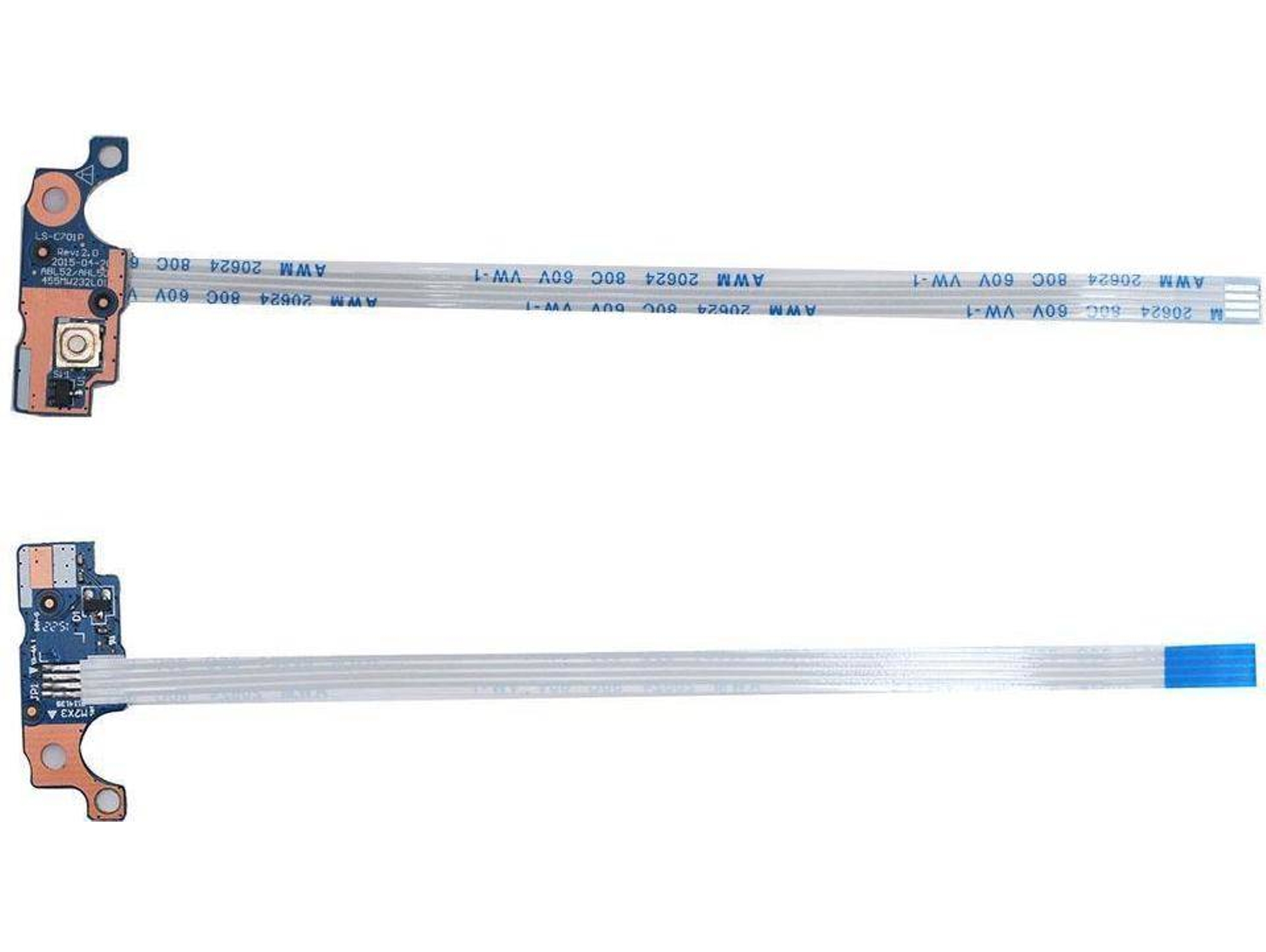 Placa Del Botón de Encendido para Portátil HP 15-A 15-Ac 15-Ay 15-Af 250 G4 255 G4 Tpn-C125 Ls-C701P