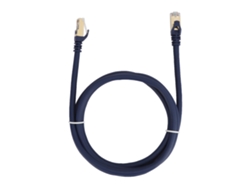 Cabo De Rede Cat8 Ethernet Ofc 26awg 40gbps 2000mhz Rj45 Macho 1,8 Metros Para Computador Roteador