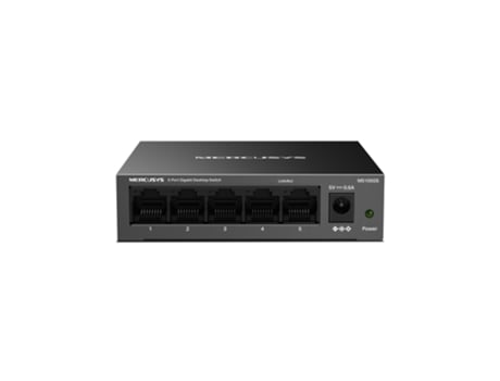 Conmutador Gigabit MERCUSYS de 5 puertos