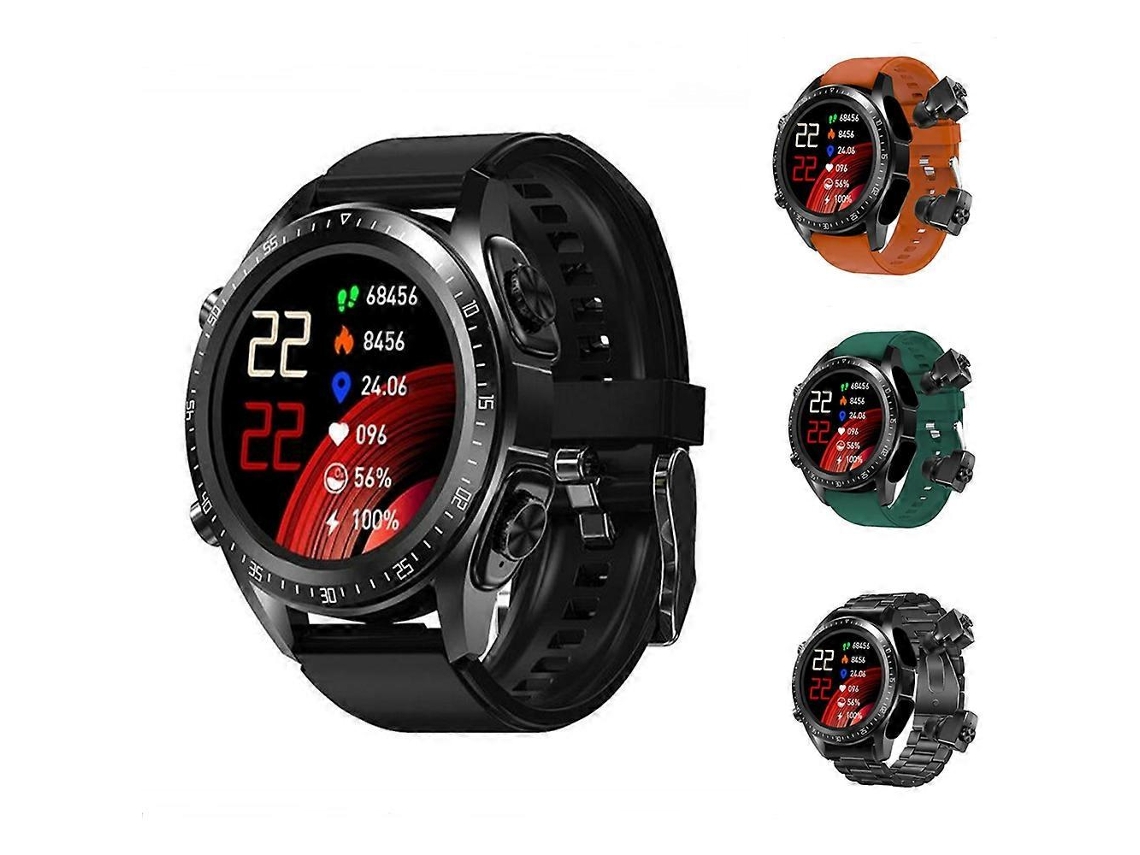 Reloj inteligente con auriculares para hombre, 2 en 1, inalámbrico, compatible con Android. Ly Ebike