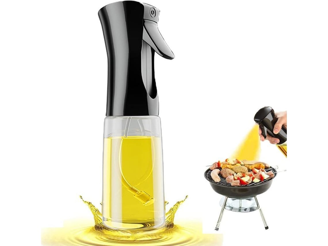 2026-33843-spray De Aceite De Oliva Para Cocina - Botella Dispensadora De Vidrio 200ml Mister