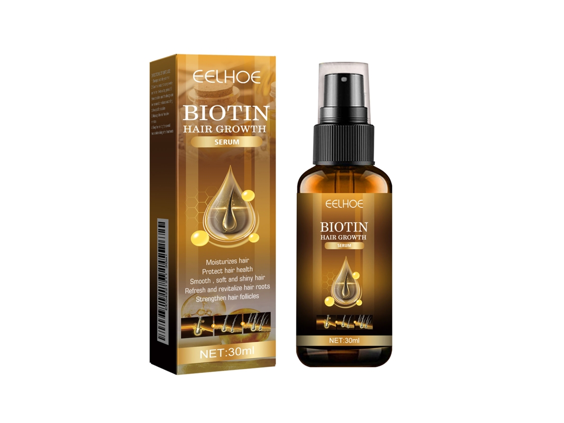 Spray para el crecimiento del cabello con biotina anticaída Eelhoe
