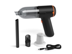 Aspiradora portátil inalámbrica para coche, 3000pa, color negro, naranja y azul