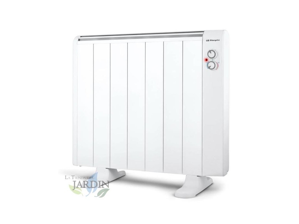 Emisor Térmico ORBEGOZO 7 Elementos sin Aceite 1300W 2 Niveles de Potencia Pés de apoio Incluidos