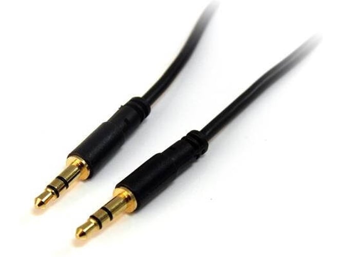Cable de Audio STARTECH (Jack 3.5mm - Jack 3.5mm - 4.6 m - Negro)