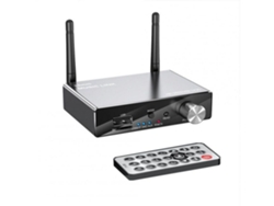 Conversor Audio Receptor Bluetooth 3.5mm Usb Tf Analógico Negro