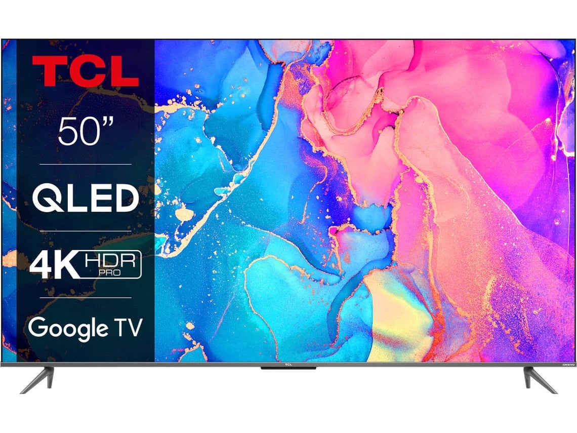 TV TCL 50C635 (QLED - 50'' - 127 cm - 4K Ultra HD - Smart TV)