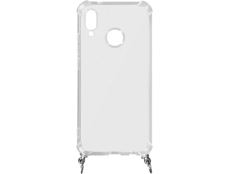 Carcasa Huawei P20 Lite AVIZAR Anillo Personalizable con Bisutería Transparente