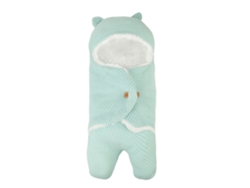 Saco de dormir de invierno Yunzii con capucha y manta gruesa resistente al viento