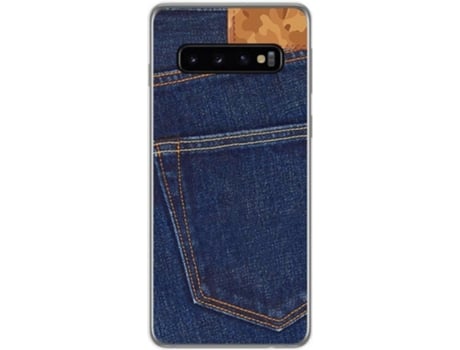 Carcasa Samsung Galaxy S10 Plus TUMUNDOSMARTPHONE Vaquero Multicolor